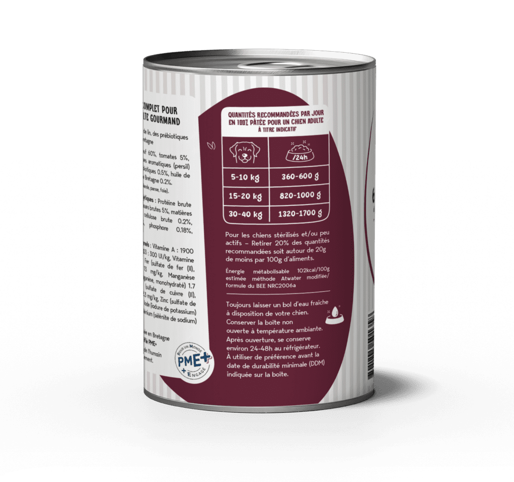 tableau de ration Bourguimignonne